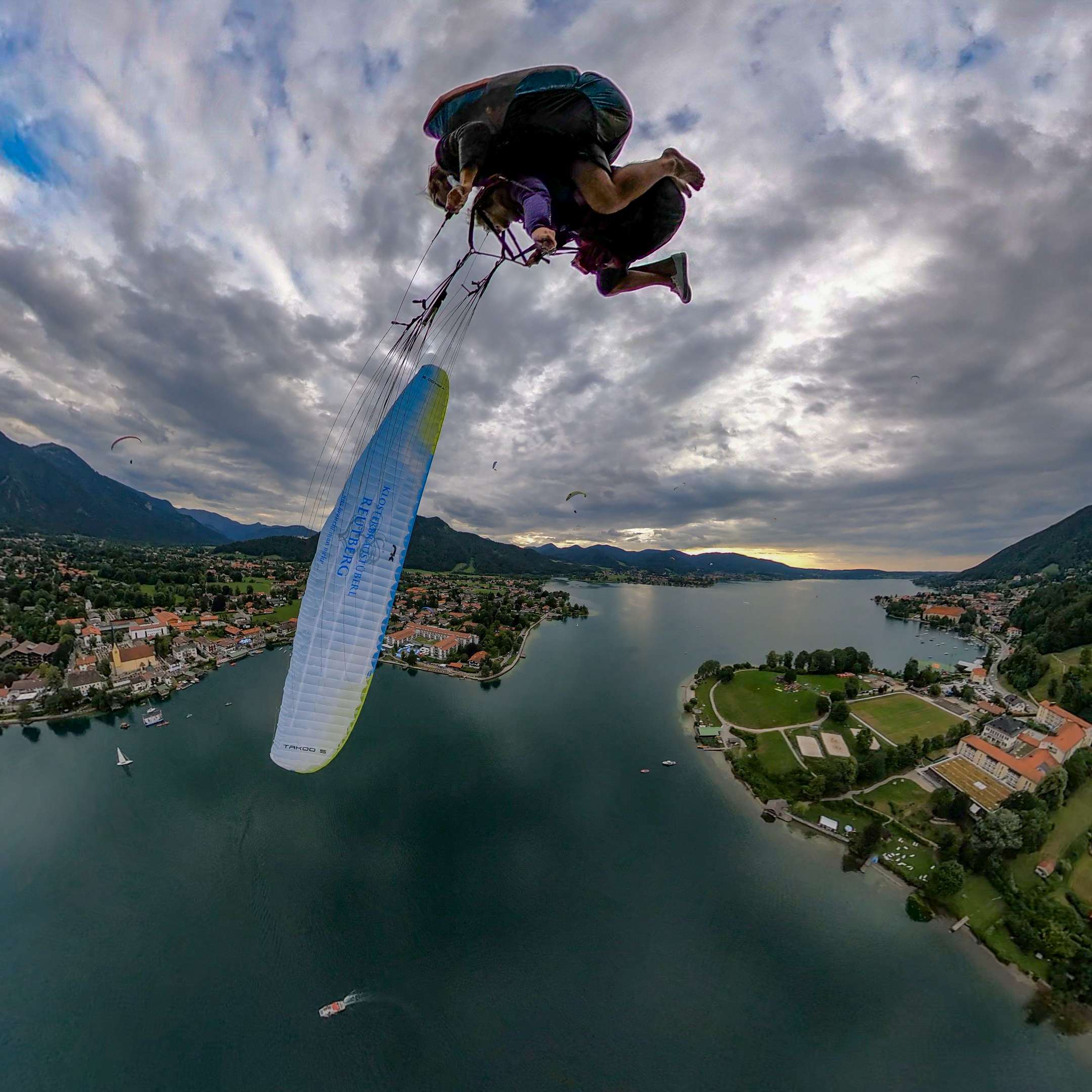 Tandem Paragliding Brauneck - Gleitschirmfliegen
